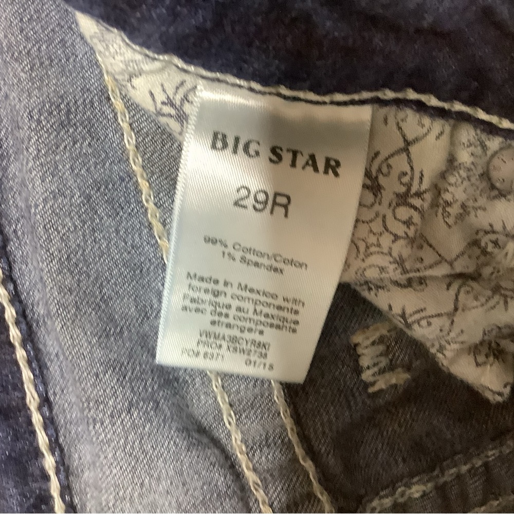 Big star size 29 R - Picture 3 of 3